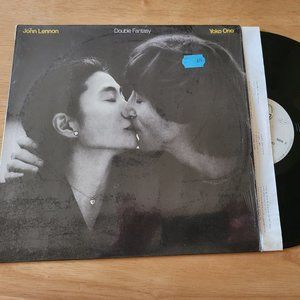 JOHN LENNON Yoko Ono Double Fantasy LP 1980 GEF 99131 Stereo Shrink Wrap LP3